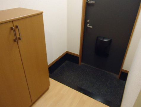 グランドソレイユの玄関