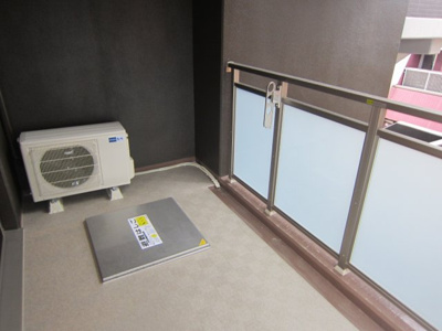【バルコニー】 | アビエール松屋町 | 落ち着いた時間を過ごせるバルコニーです