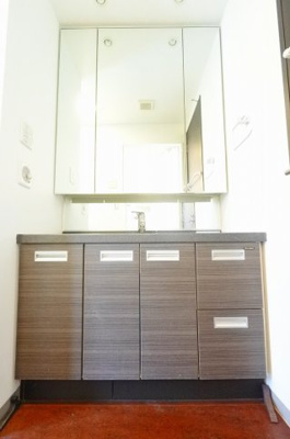 【独立洗面台】 | ビオール大阪大手前タワー | 独立洗面化粧台付き