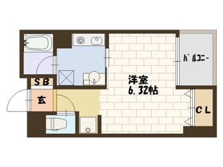 【間取り】 | JUST南船場