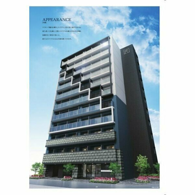 【外観パース】 | エステムコート四天王寺夕陽丘Ⅱ