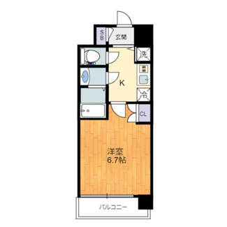 【間取り】 | エス・キュート梅田東