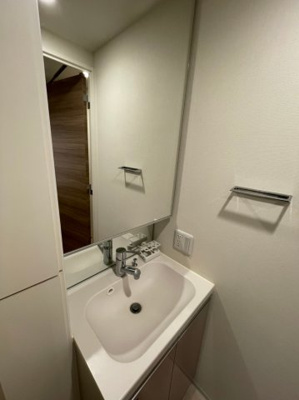 【洗面所】 | エス・キュート梅田東 | スペースが確保できる洗面所です