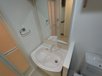 【独立洗面台】 | クラウンハイム北心斎橋フラワーコート | 独立洗面化粧台が付いています