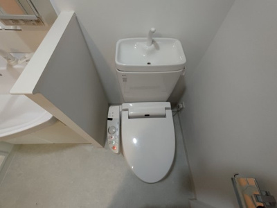 【トイレ】 | クラウンハイム北心斎橋フラワーコート | トイレもきれいです