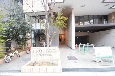 【エントランス】 | ルクレ北堀江 | 毎日通るエントランスはこのようになっています