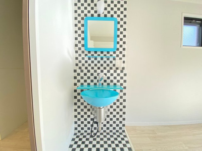 【独立洗面台】 | ブルービーサクラガワエキマエ