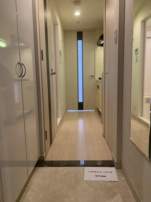 【玄関】 | プレサンス難波リバーオアシス | ゆったりとした玄関です