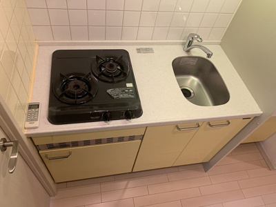 【キッチン】 | プレサンス難波リバーオアシス | 使いやすいキッチンです