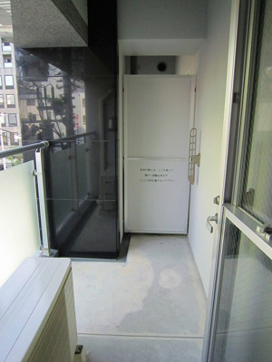 【バルコニー】 | CITY SPIRE難波サウスタワー | 広々としたバルコニーです