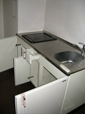 【キッチン】 | CITY SPIRE難波サウスタワー | きれいなキッチンです