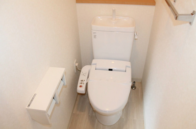【トイレ】 | エコロジー立売堀レジデンス | 落ち着いたトイレです