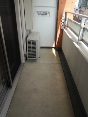 【バルコニー】 | BRAVI南堀江 | 開放的で明るい空間を演出してくれるバルコニーです