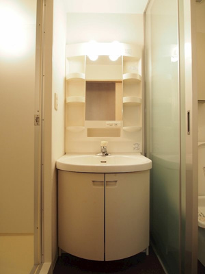 【洗面所】 | アムズメイプル扇町