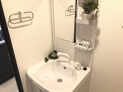 【洗面所】 | グランパシフィック木川東