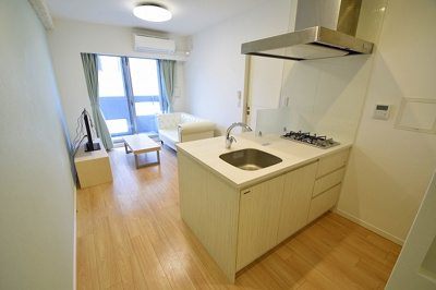 【居間・リビング】 | Bee-parQ扇町 | ゆったり過ごせる居間です