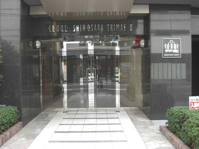 【エントランス】 | リーガル新大阪駅前Ⅱ | ゆとりのあるエントランスです