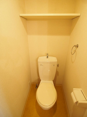 【トイレ】 | AXISエスリード梅田新道 | 落ち着いた色調のトイレです