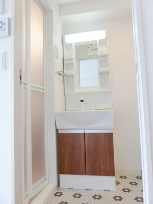 【独立洗面台】 | コーラルポワント難波WEST | 独立洗面化粧台付き