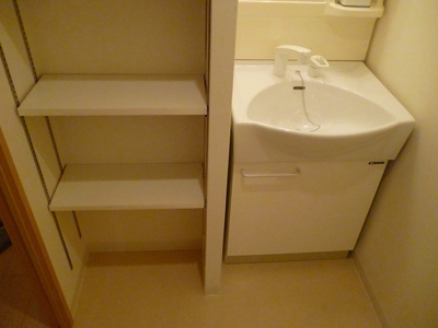 【独立洗面台】 | CASSIA難波 | 独立洗面化粧台付き