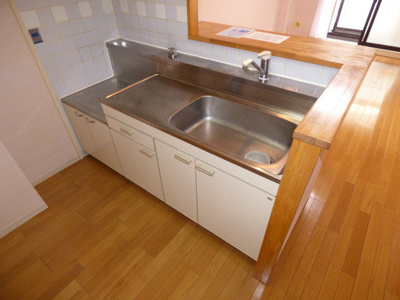 【キッチン】 | JUNWAマンションⅡ | お料理しやすいキッチンです