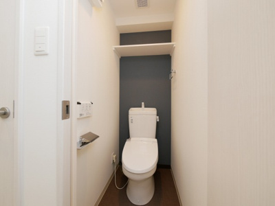 【トイレ】 | セオリー大阪リバークロス | ゆったりとした空間のトイレです