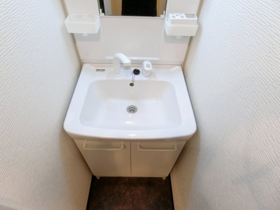 【洗面所】 | グランパシフィック難波南2