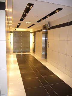 【ロビー】 | リップルビガー扇町 | 建物の内部です