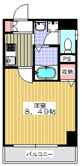 【間取り】 | リップルビガー扇町