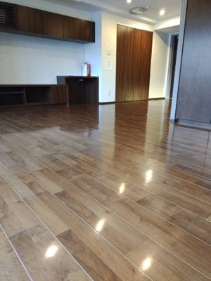 【居間・リビング】 | パークヴィレッジ南堀江 | リビングです