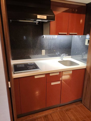 【キッチン】 | パークヴィレッジ南堀江 | お料理しやすいキッチンです