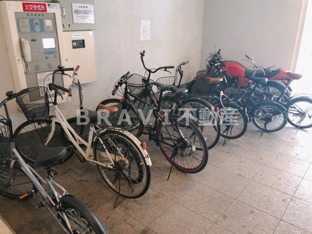 プラチナム松屋町　BRAVI不動産のその他共用部分|【プラチナム松屋町】駐輪場