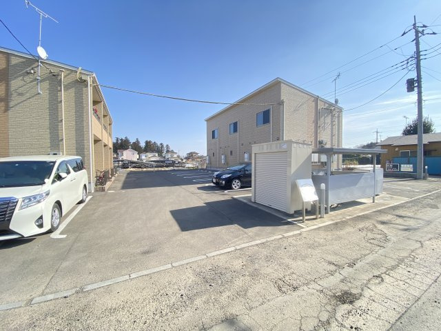 エスポワールAの駐車場