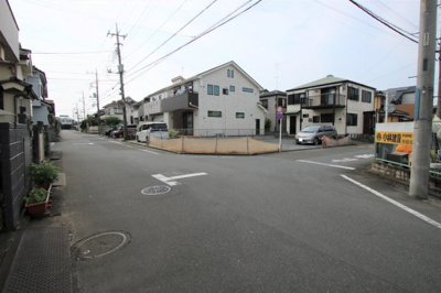 【前面道路含む現地写真】 | 売地/仲原3丁目 | 南6ｍ公道
東6ｍ公道