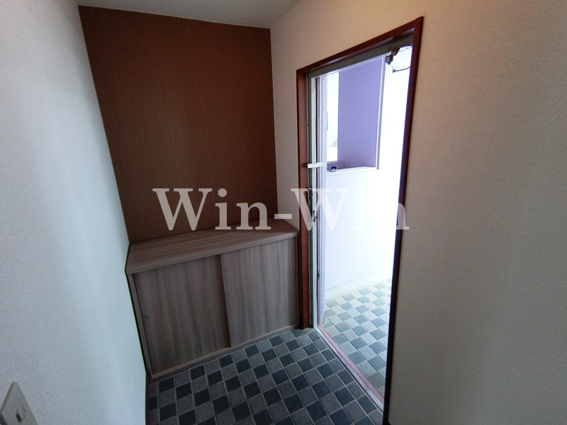 VILLAはなふじの玄関