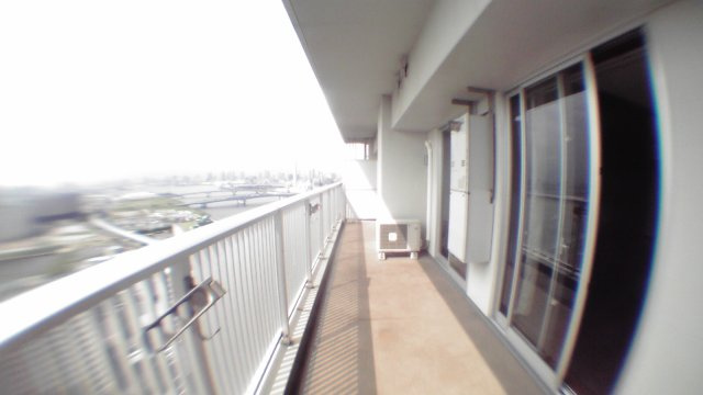 江東区豊洲５丁目の賃貸マンションのバルコニー