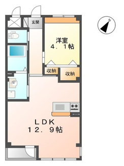 【間取り】 | ルミナスパークサイド