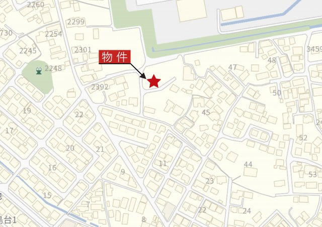 リードヒルズ北江島町《全19区画》の地図|詳細Map