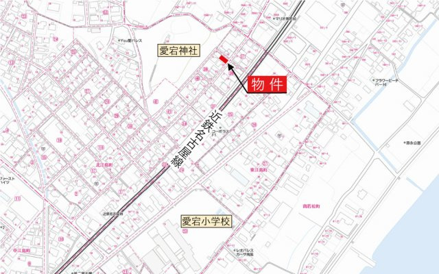鈴鹿市北江島町の地図