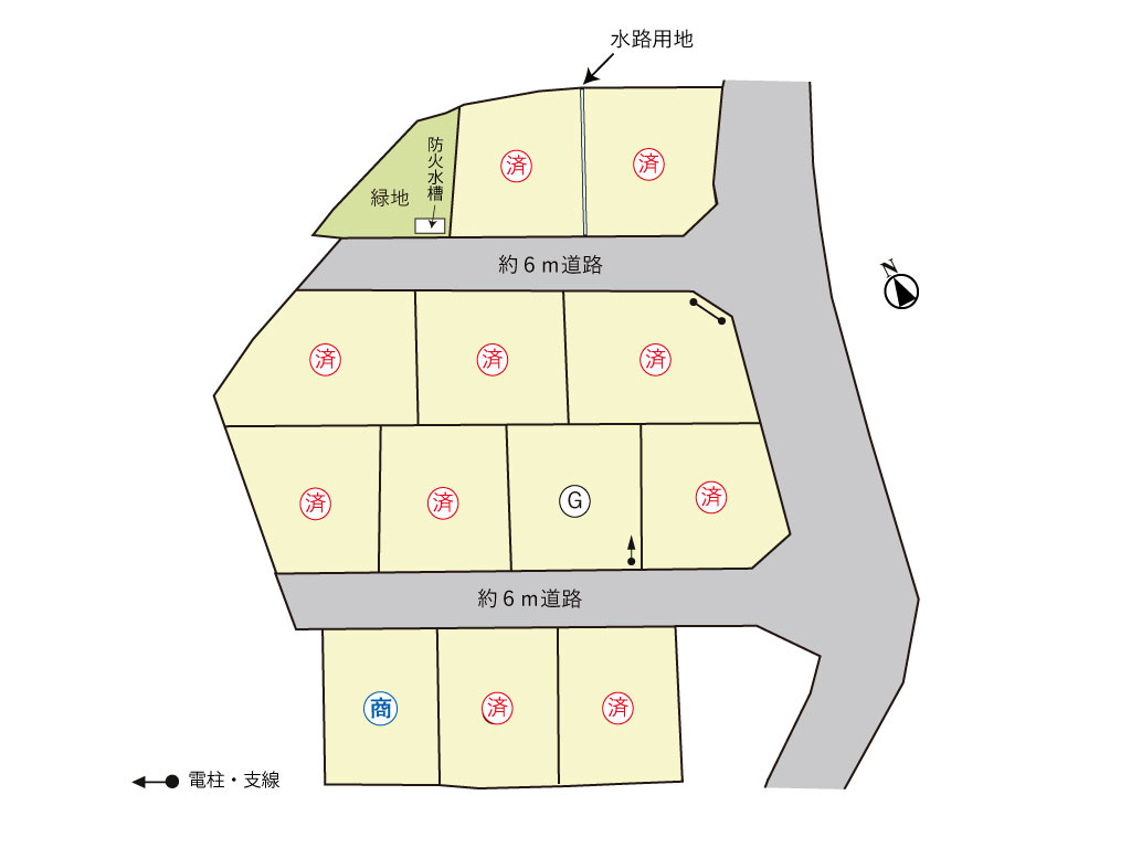 亀山市北鹿島町《全13区画》