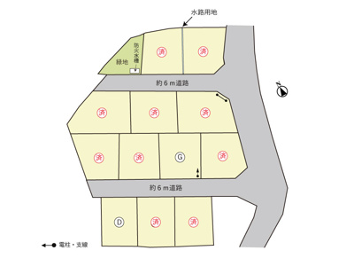 【区画図】 | 亀山市北鹿島町《全13区画》