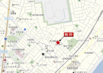 【地図】 | 鈴鹿市北江島町《プリマアベニュー北江島 全3区画》1号地 | 広域Map