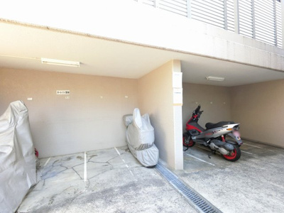 【その他共用部分】 | ニックハイム東寺尾第６ | バイク置場です。