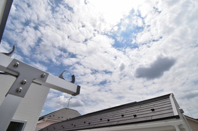 【展望】 | 小金井市梶野町第2期　1号棟 | 武蔵野の緑を存分に楽しめるのは、低層住宅地域ならではの眺望。夜は星空を見ながらご家族で語り合いを…