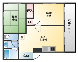 【間取り】 | マンションツイン77