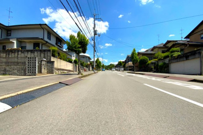 【前面道路含む現地写真】 | 宇治市明星町２丁目　中古戸建