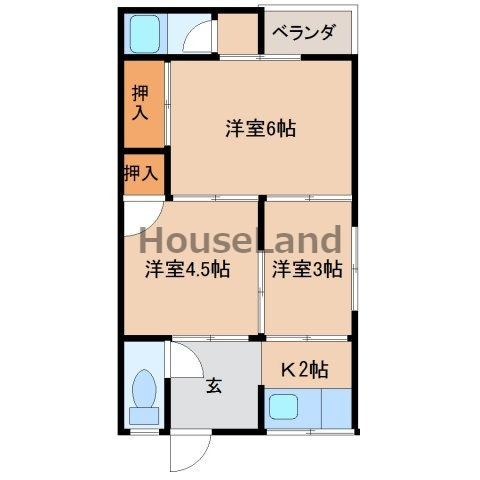 メモリア有本の間取り