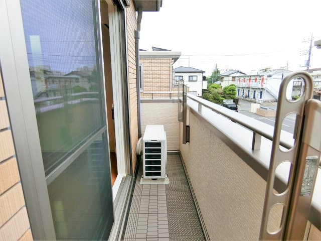 カシオペアWESTのバルコニー