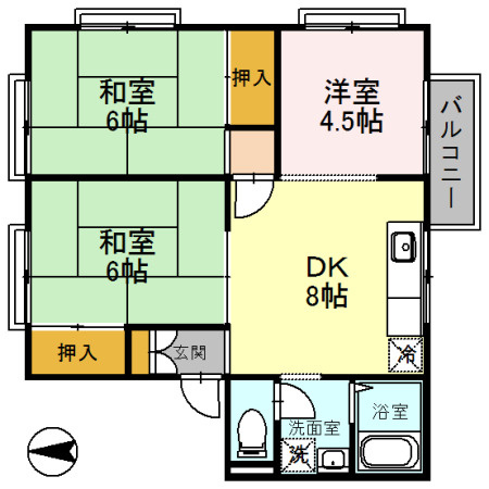 箕面市瀬川５丁目のアパート