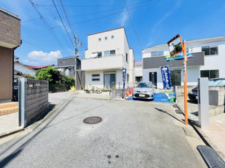 【前面道路含む現地写真】 | 前面道路南側4ｍ・5ｍ公道

